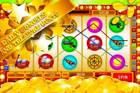 The Captain Slots: Join the internet casino gambling and earn the virtual pirate bonus screenshot 3