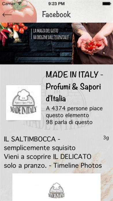 Made in Italy La Pizzeria screenshot 2