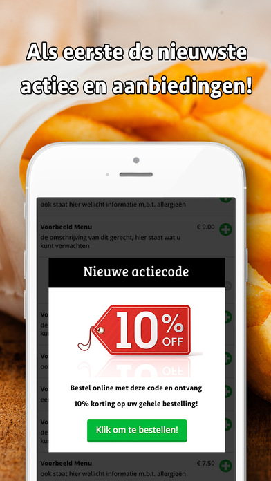 Cafetaria Zwijndrecht screenshot 2