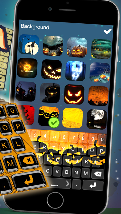 Halloween Keyboard – Horror Design, Emoji & Font screenshot 2