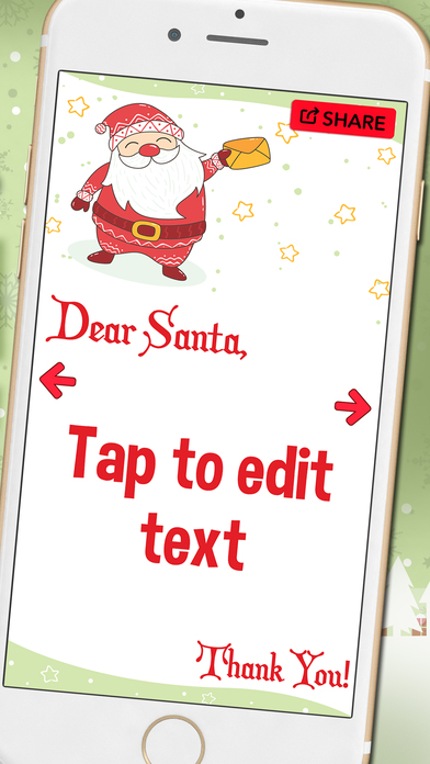 Letter to Santa Claus - Write Christmas Wishes screenshot 2