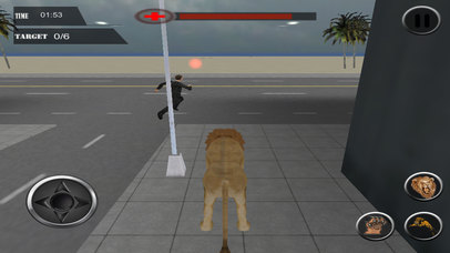 City Angry Lion Rampage 3D screenshot 4