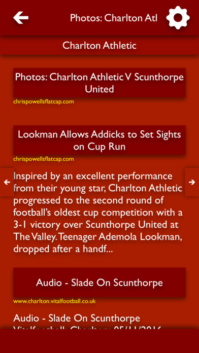 All The News - Charlton Athletic Edition screenshot 2