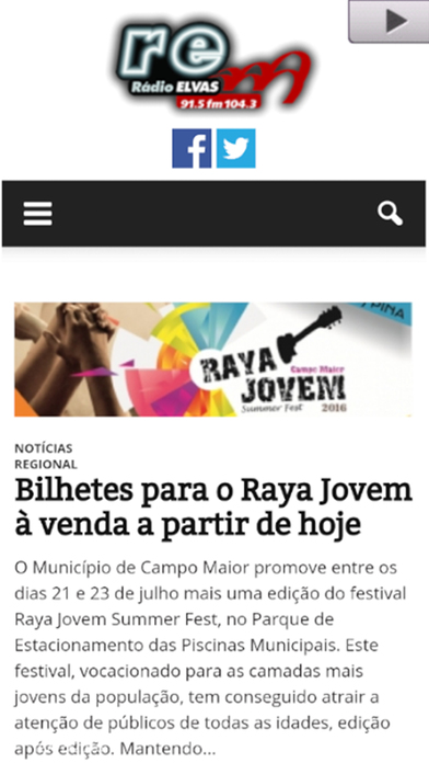Rádio Elvas screenshot 3