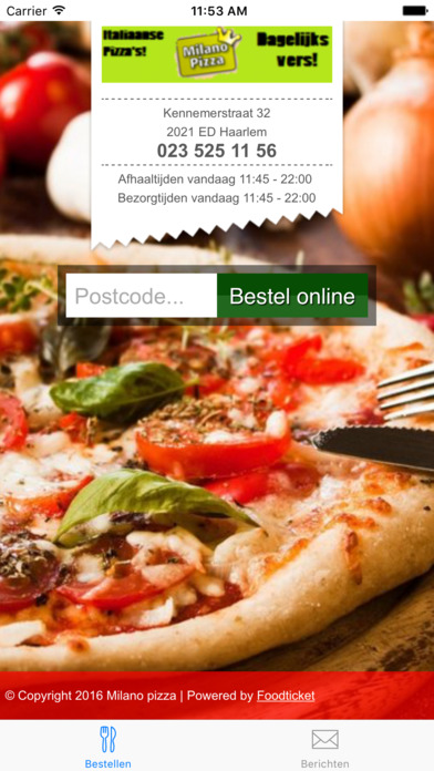 Milano Pizza screenshot 2