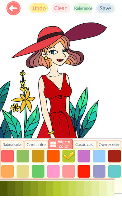 The coloring book-free color paint games for adult screenshot 4