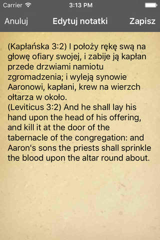 Polish KJV English Bible screenshot 4