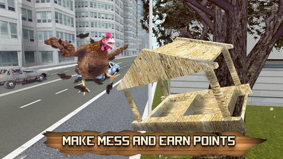 Crazy Chicken Simulator 3D: Farm Escape screenshot 2