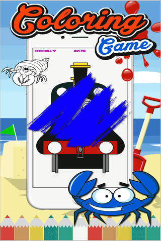 Draw Game Thomas and friends Version screenshot 2