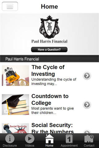 Paul Harris Financial screenshot 2