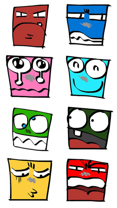 Crazy Boxes Stickers! screenshot 3