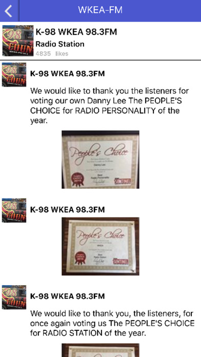 WKEA-FM screenshot 3