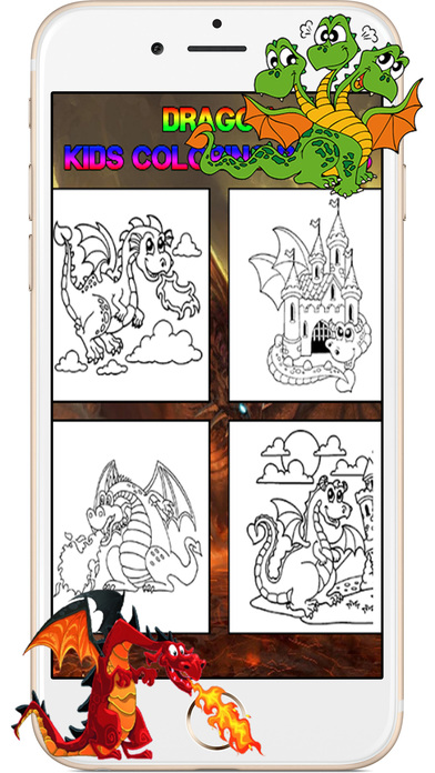 Dragon Kids Coloring Books for Babies and Toddlers screenshot 3