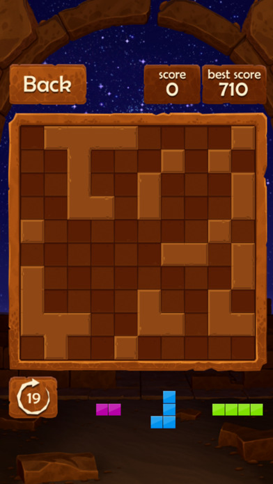 Block Puzzle: Night in Egypt blocks game screenshot 4
