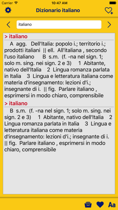 Dizionario italiano - definizioni completi screenshot 2