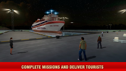 Cruise Passenger Transport Ship Simulator 3D screenshot 2