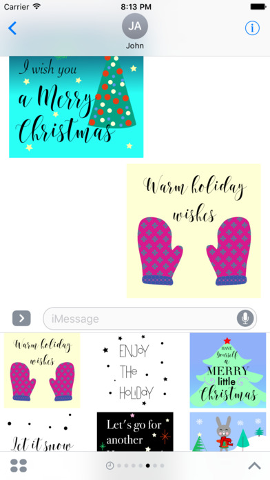 Holiday Quotes Stickers screenshot 4