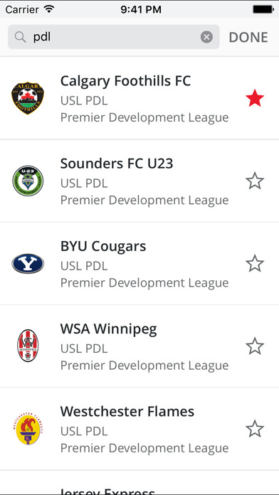 Premier Development League screenshot 2