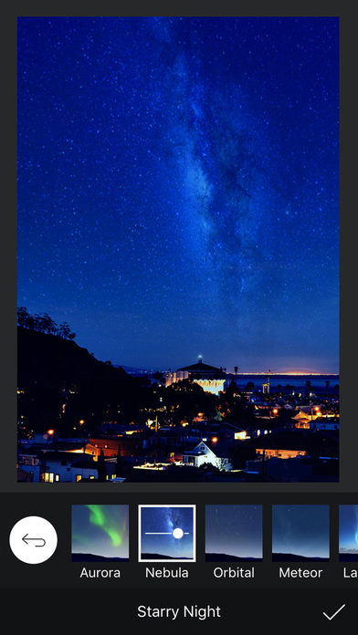 Starry Night - Filter Camera & Photo Effects - PRO screenshot 2
