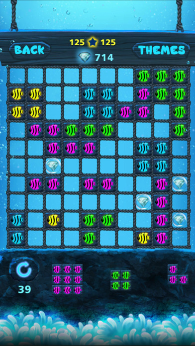 Block Puzzle: Ocean style,Popping bubbles screenshot 2