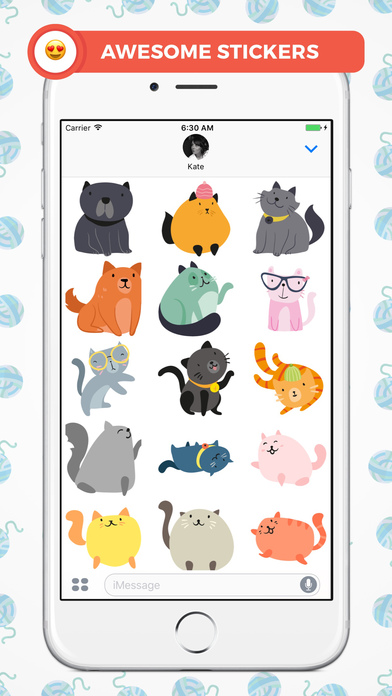 I Love Cats Stickers screenshot 2
