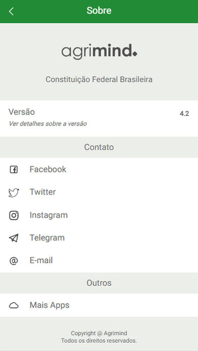 Constituição Federal Brasileira (AG) screenshot 4