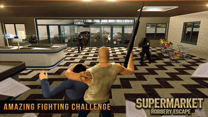 Gangster Super-Market Store Robbery: Action Game screenshot 4