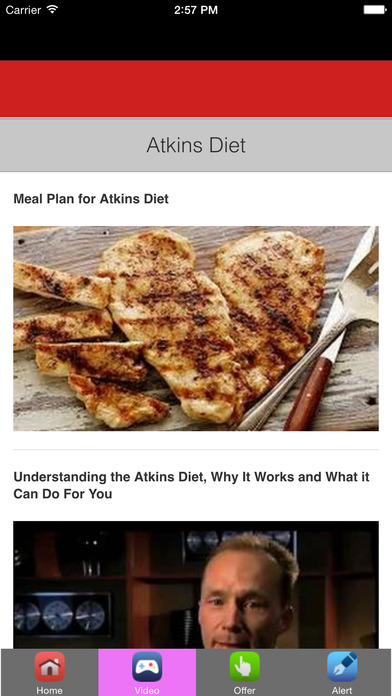 Low Carb Atkins Diet #1 Weight Loss Atkins Diet screenshot 2