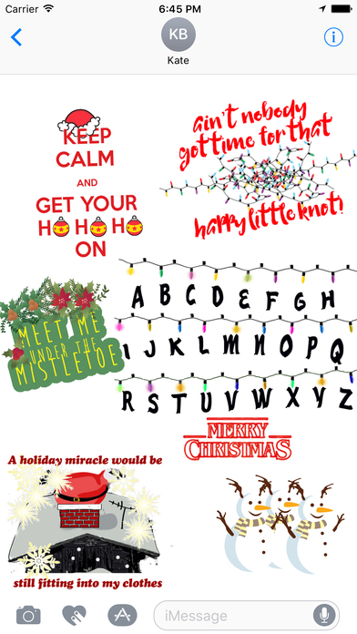 Christmas Cards designs stickers & quotes messages screenshot 3