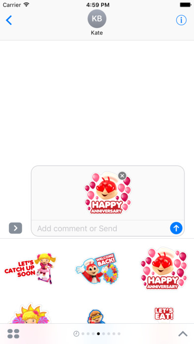 Jolley Joy Squad Stickers for iMessage screenshot 3