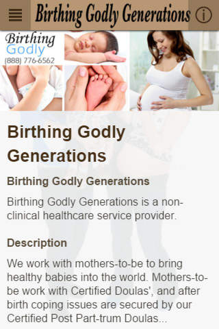 Birthing Godly Generations screenshot 2