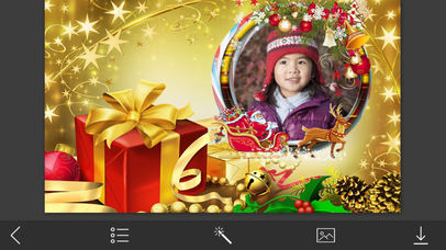 Xmas Jingle bell Picture Frames - Art Photo frame screenshot 2