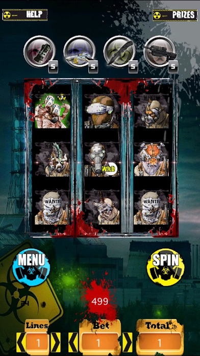 Deadly Force Gamble Slot Machine screenshot 2