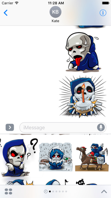 Halloween Party Stickers for iMessage screenshot 4