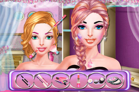 Fashion Princess Sugary Party-Beauty Makeup Salon screenshot 2