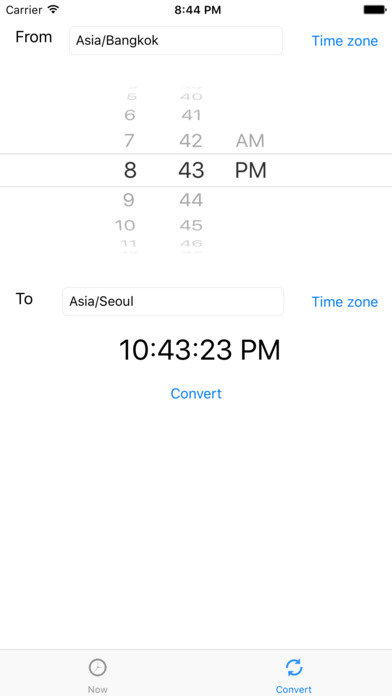 World clock Time converter screenshot 2