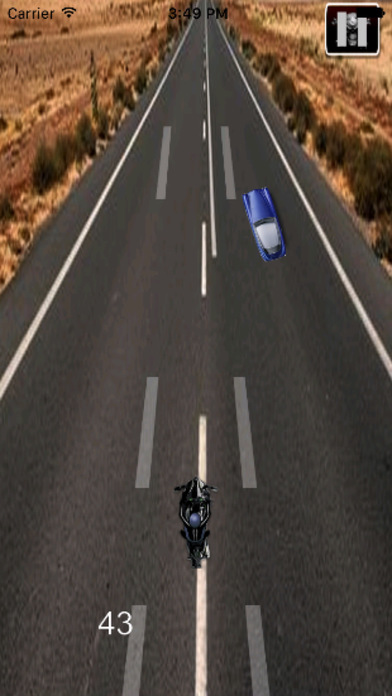 A Motorcycle : Extreme Traffic screenshot 2
