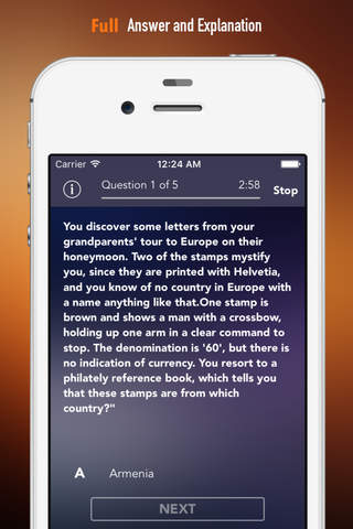 Stamps Collecting Quiz and Trivia: Full Answer with Explanation screenshot 3