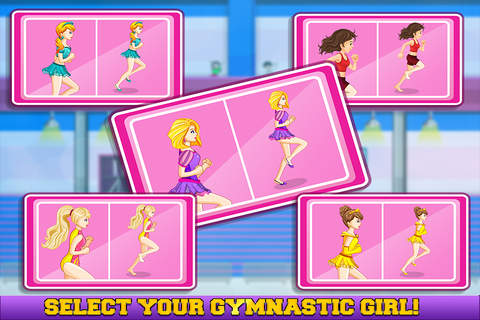 Gymnastics girls Swinging World: Summer Sports Girly Girl rag-doll Swing Games screenshot 2