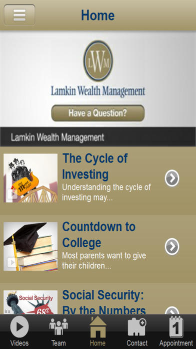 Lamkin Wealth Management screenshot 2