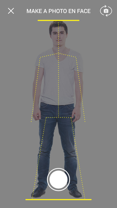 3DLook: 3D model of your body, masks and outfits screenshot 3
