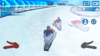 Snow Biker Race : Super Moto 2016 screenshot 3