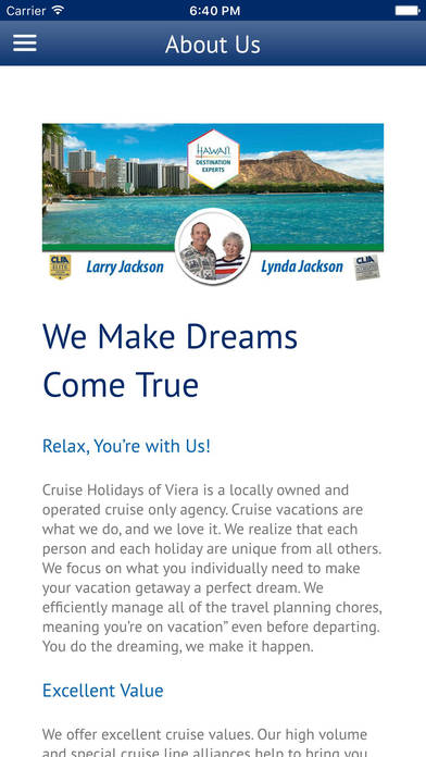 Cruise Holidays Viera screenshot 4