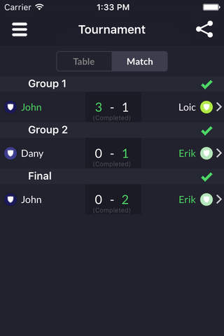 Team Scores - League/Tournament Management screenshot 3