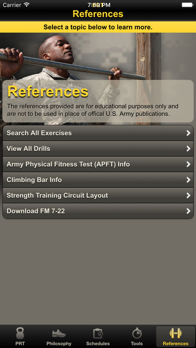 Army Diet Calculator FITNess Pro screenshot 3
