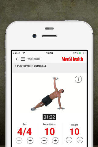 Men's Health Fitness Trainer screenshot 4