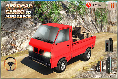 Mini Truck Transporter Cargo Simulator screenshot 3