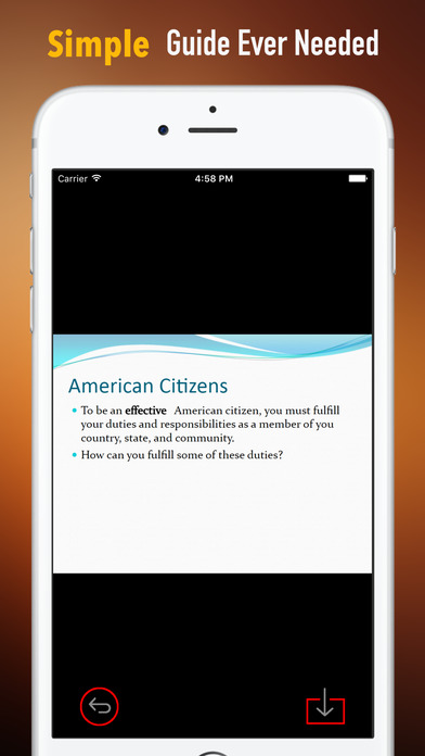 US Citizenship Test Study Guide|Glossary,Exam Prep screenshot 2