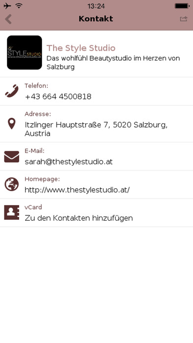 The Style Studio Salzburg screenshot 4