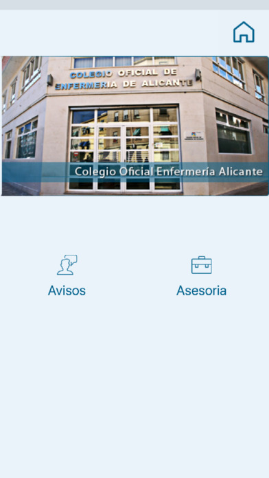 Colegio Enfermería de Alicante screenshot 2